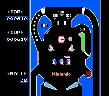 Pinball (Europe) screen shot game playing